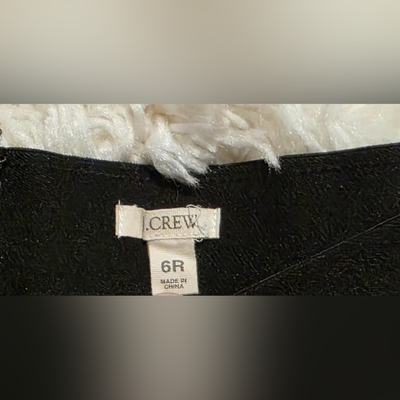 J. Crew Pixie Stretch Ponte Knit Back Pant Exposed Zipper Charcoal Gray EUC - Picture 8 of 10